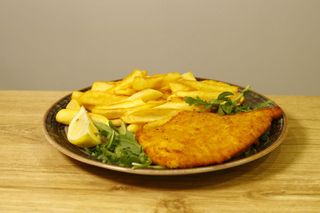 Cotoletta e patatine