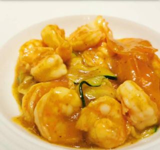 72. Gamberetti al curry