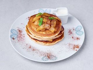 PANCAKES JABŁKA I GRUSZKI