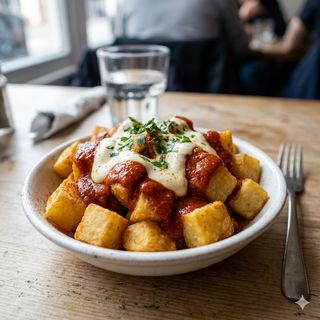 Ración De Patatas Bravas