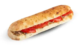 Pizza sendvič sa pohovanom piletinom 215g