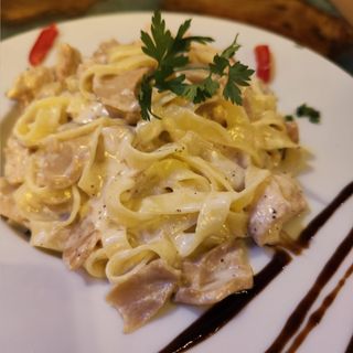 Tagliatelli Escalope Champignon
