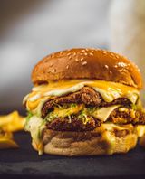 Double Chicken Burger