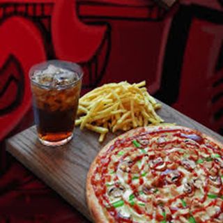 Eat More Pizza Menu 1 with Crispy Chicken Wings