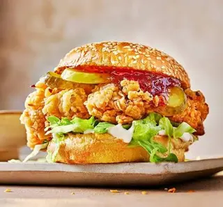 Burger crispy