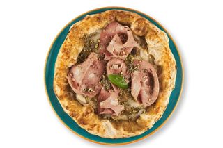 Pistacchio e mortadella vegana