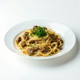 Tallarines Amb Vedella