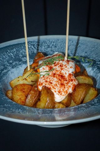 Tapa De Patatas Bravas Caseras