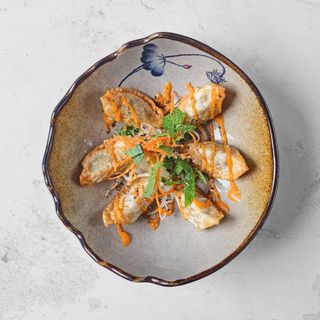 Crispy Chicken Rice Paper Dumpling