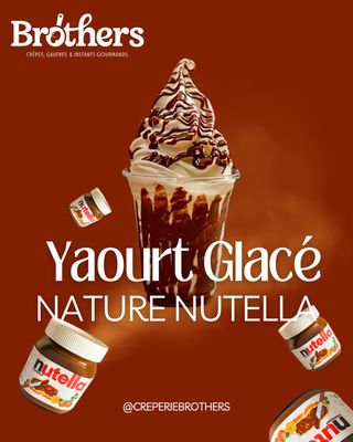 Yaourt Glacé Brother's Nutella