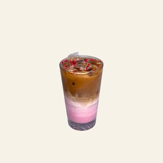 Pink Iced Latte