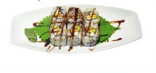 Maki De Pollo Empanado Con Aguacate (12 Uds.)