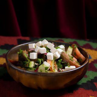 Ensalada con queso