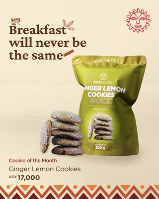 Lemon & Ginger Cookies