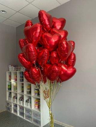 Balon Serce czerwony 1szt
