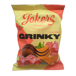 Сухарі Jokers Салямі 80г