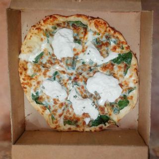 Épinards stracciatella