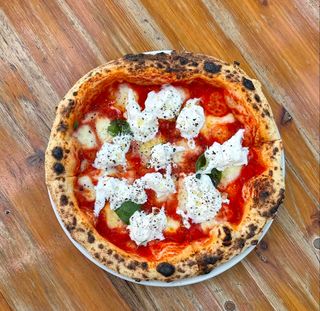 Margherita stracciatella