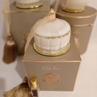 Lumanare ArtDeco crem mica vanilie (GML45015)