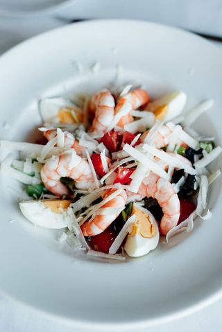 Salada de Gambas Frescas