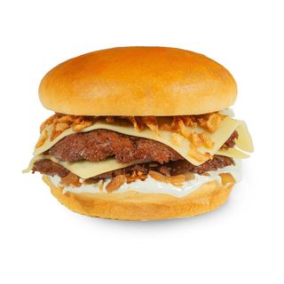 Double Blue Cheese Burger