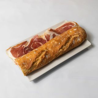 Bocadillo Media Barra Jamón Salado