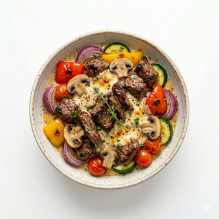 Kebab Con Vegetales