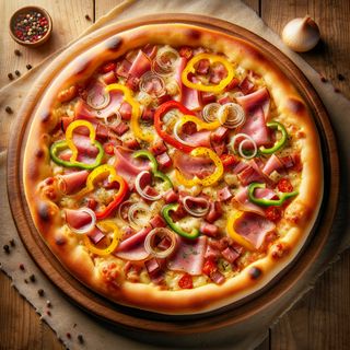 Pizza Casei ardelenească  Ø 25cm