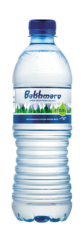 წყალი ბახმარო ბოთლი  0.5ლ