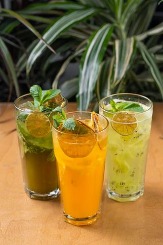 Лимонад апельсин-персик (1л)