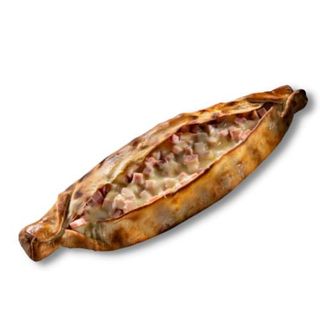 Pide cu sunca si cascaval