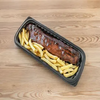 Costillar de cerdo a la miel
