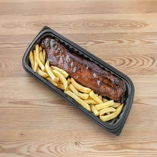 Costillar de cerdo a la miel