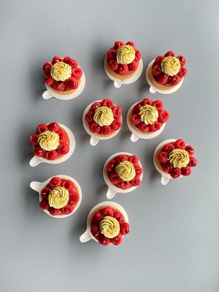 Tarte Framboise  Pistache