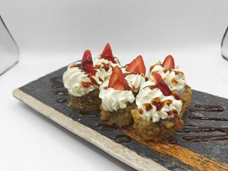 41 Hoso fritto con fragole