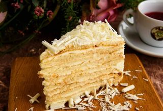 Торт "Молочная девочка"