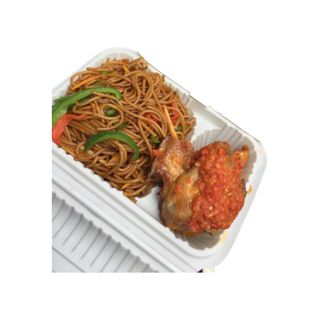 Spaghetti and Chicken