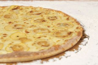 Pizza bianca zola e mele