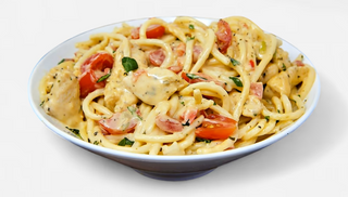 Spaghetti with cheese