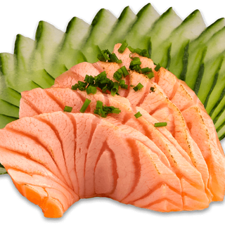 Sashimi de Salmão Braseado(12unidades)