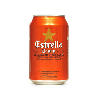 Estrella Damm lata 33cl