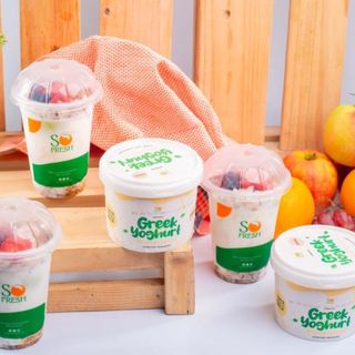 CREAMY DELIGHT (3 Parfait Max & 2 Unsweetened Greek Yoghurts)