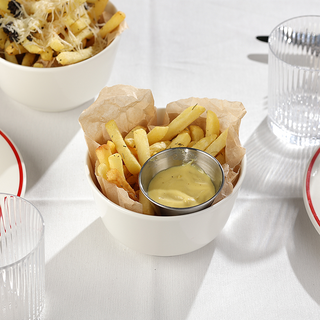 კარტოფილი ფრი აიოლით და როზმარინით