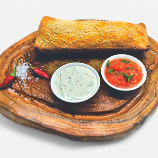 Самса с мозговой косточкой