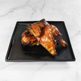 Pollo marinato con salsa BBQ