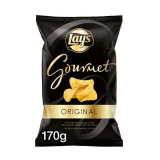 Patatas Fritas Lisas Crujientes Lay'S Gourmet de 180 G.