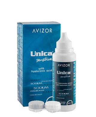 Разтвор за меки контактни лещи - AVIZOR UNICA sensitive (100мл)