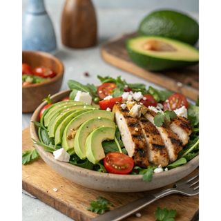 Avocado & chicken salad