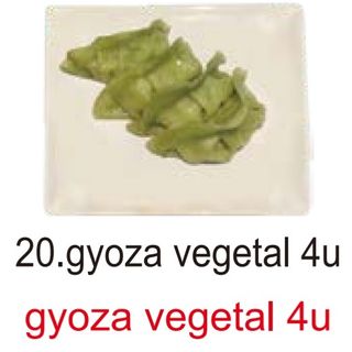 20. Gyoza Vegetal (6 Pza.)