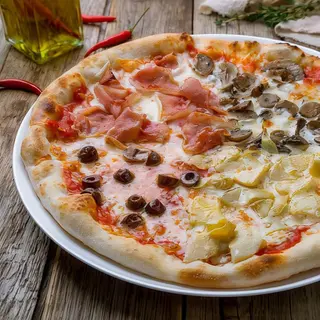 pizza 4 estaciones